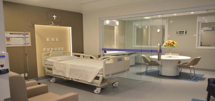 Hospital Santa Isabel Blumenau possui quartos incríveis